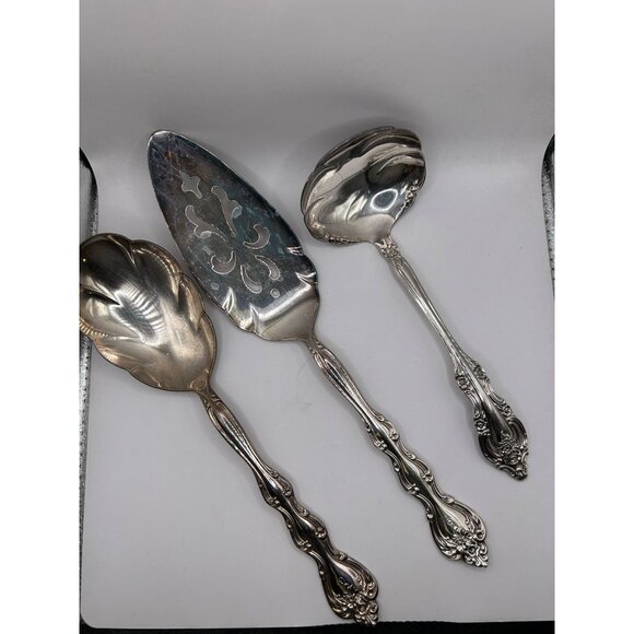 3-Piece Oneida Silver Artistry Silverplate Serving Set - Picture 5 of 5